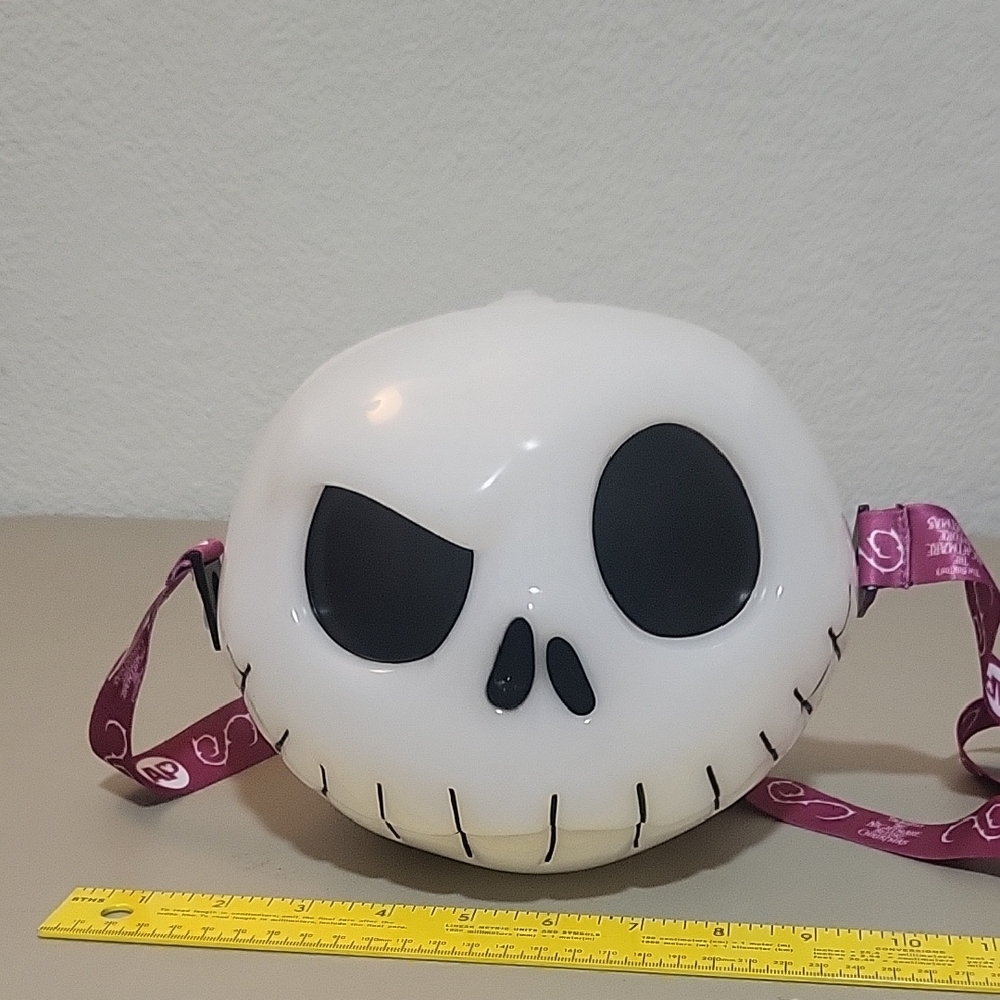White Jack Skellington Popcorn Bucket